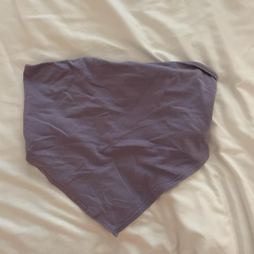 Purple Bandana Scarf